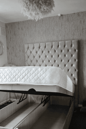 Custom Design Divan & Ottoman Storage Bed